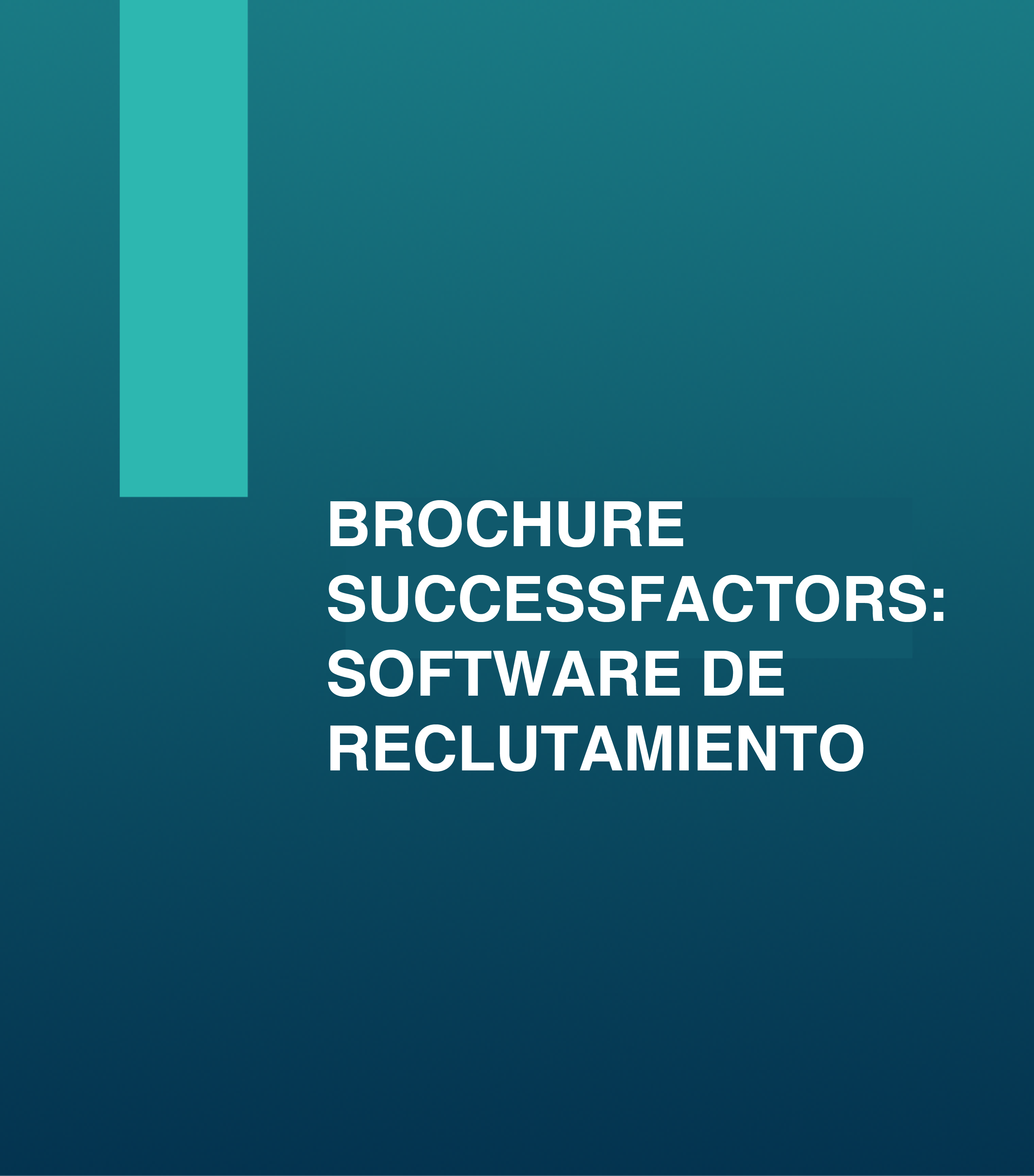 Brochure SuccessFactors Software De Reclutamiento