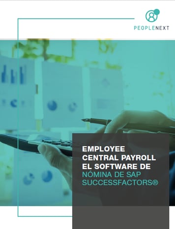 brochure Employee Central Payroll El software de nómina de SAP SuccessFactors®
